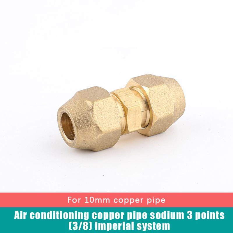 1 Stück 2 3 4 5 mm Schnellverbinder Gerades Rohrverlängerungsstück Schweißfreie Fittings Mit Bördelmuttern Kupferverbinder