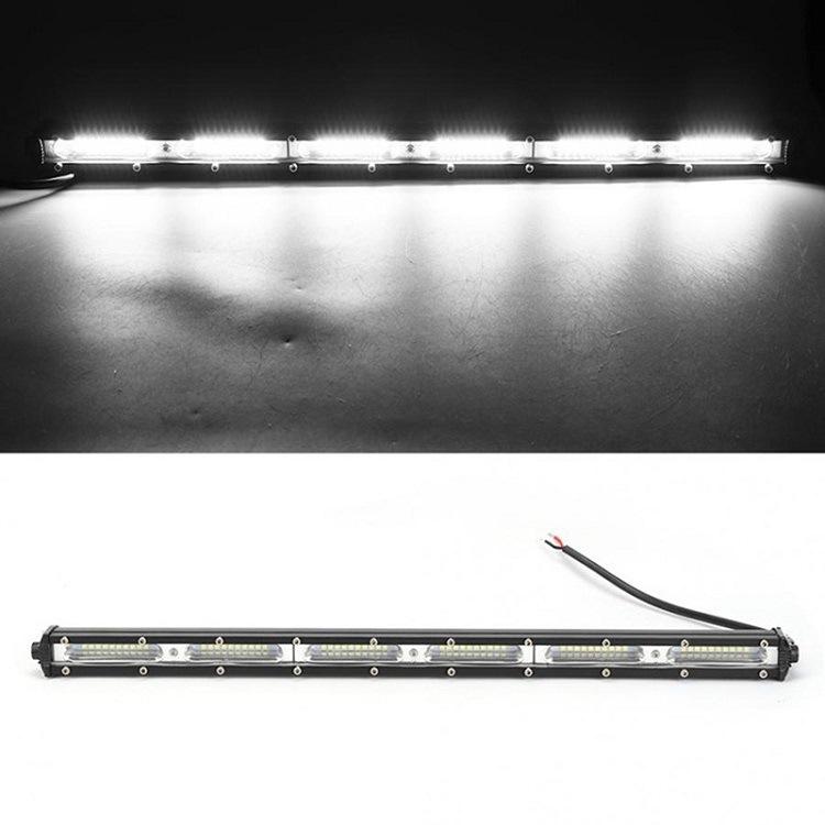 slim LED Light Bar Single Row led Work Lighting Roof Bumper Lamp Offroad for 4x4 Trucks SUV