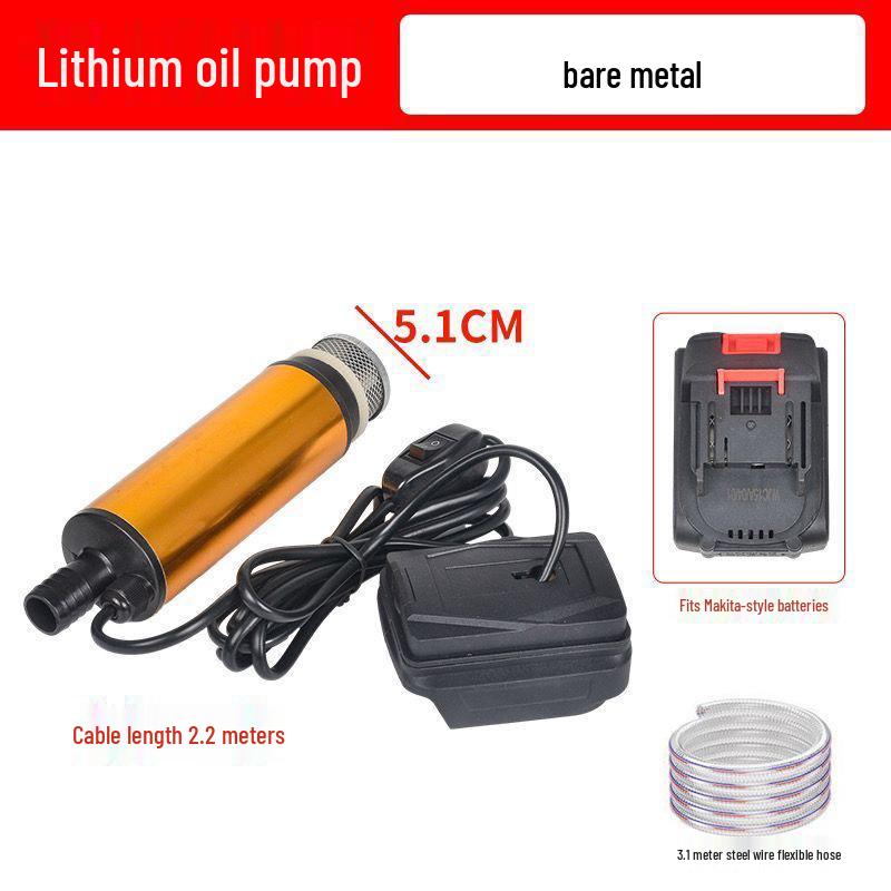 Portable 21V/24V Lithium Battery Oil & Water Suction Pump