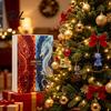 Collectible Dragon Figures Advent Calendar, 2D Christmas Countdown Box with Festive Gift Set Acrylic Pendants, Tree Hanging Decor, Holiday Fantasy
