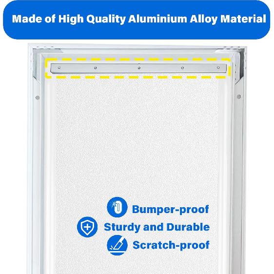 2 PCS Large Metal Dog Door Flap Replacement Bracket Compatible with PetSafe Dog Door Replacement Flaps PAC11-11039 - Easy Tallation with 304