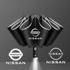 Regenschirm mit LED-Reflexstreifen Regen Windschirm Für Nissan sentra Serena maxima Versa Juke Micra rogue tiida x-trail nismo