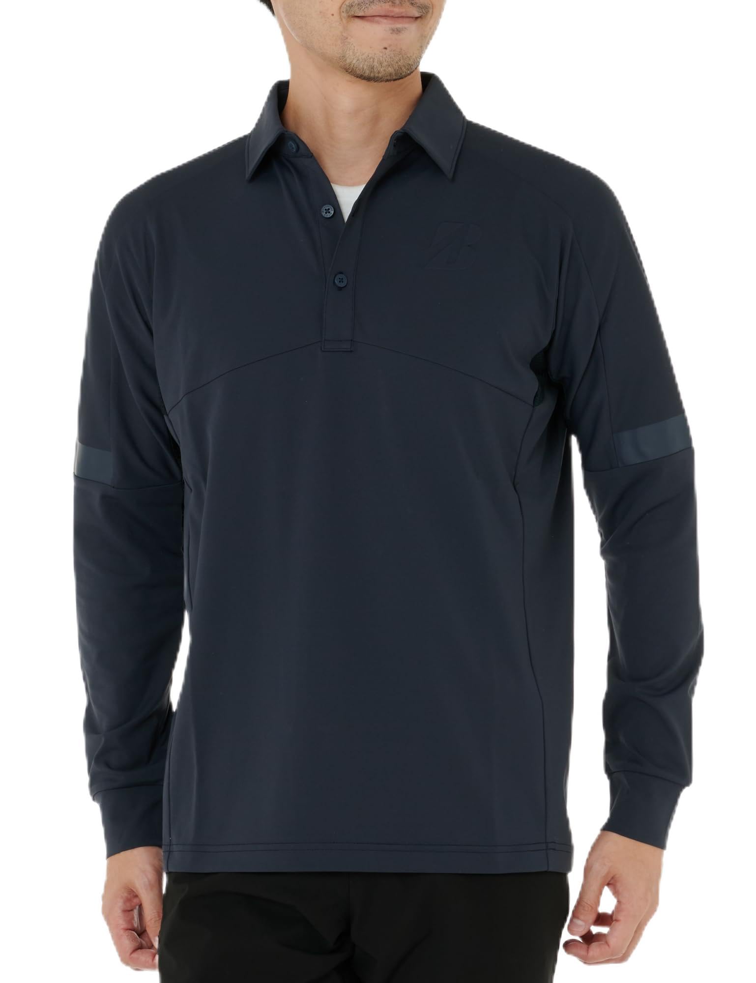 

Bridgestone Golf Modern Long Sleeve Collared Shirt DGM02F Men s NA