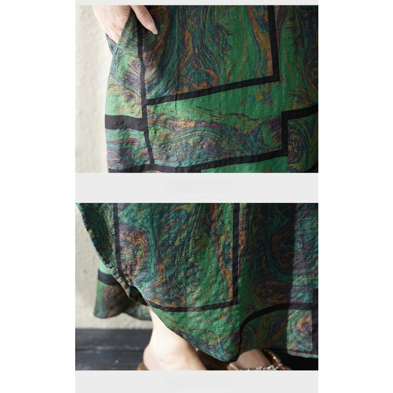 DIMANAF New 2026 Women Plus Size Summer Beach Fashion Lady Long Dress Loose Oversize Maxi Floral Print Sundress Clothing