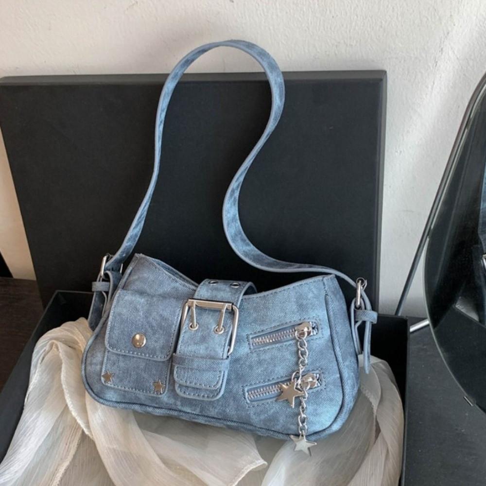 Rivet Y2K Underarm Bag Star Retro Crossbody Bag Fashion Spicy Girl Shoulder Bag  Girls
