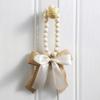 Farmhouses Styles Wood Beads Garlands For Bedroom Decors Tree Bag Craft for Creative Homes Decors Bedroom Accessories