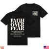 T-shirt Foi sur Peur, T-shirts Chrétiens, T-shirt Jésus