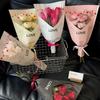 10 Pieces Transparent Flower Packaging Bags Waterproof Flower Arrangement Bags  520 Celebration