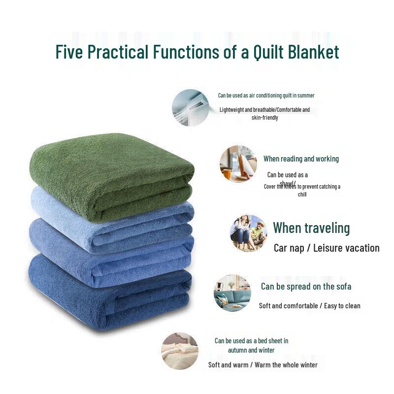Zhongjing Single Cotton Towel Blanket