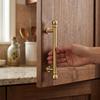 European Style Gold Finish Drawer Handles Pulls Cabinet Knobs Furniture Handles Zinc Alloy Cupboard Handles Kitchen Cabinet