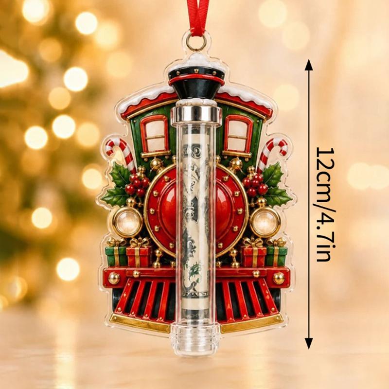 Christmas Cash Boxes Ornament Christmas Tree Money Holder Hanging Pendants Christmas New Year Money Gift Boxes Decorations