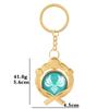 Lightning Grass Elemental Eye of God Keychain Small Pendant for Car Bag Birthday School Festival Anime Lightning Grass [LOMANZI] Pendant, Keys,