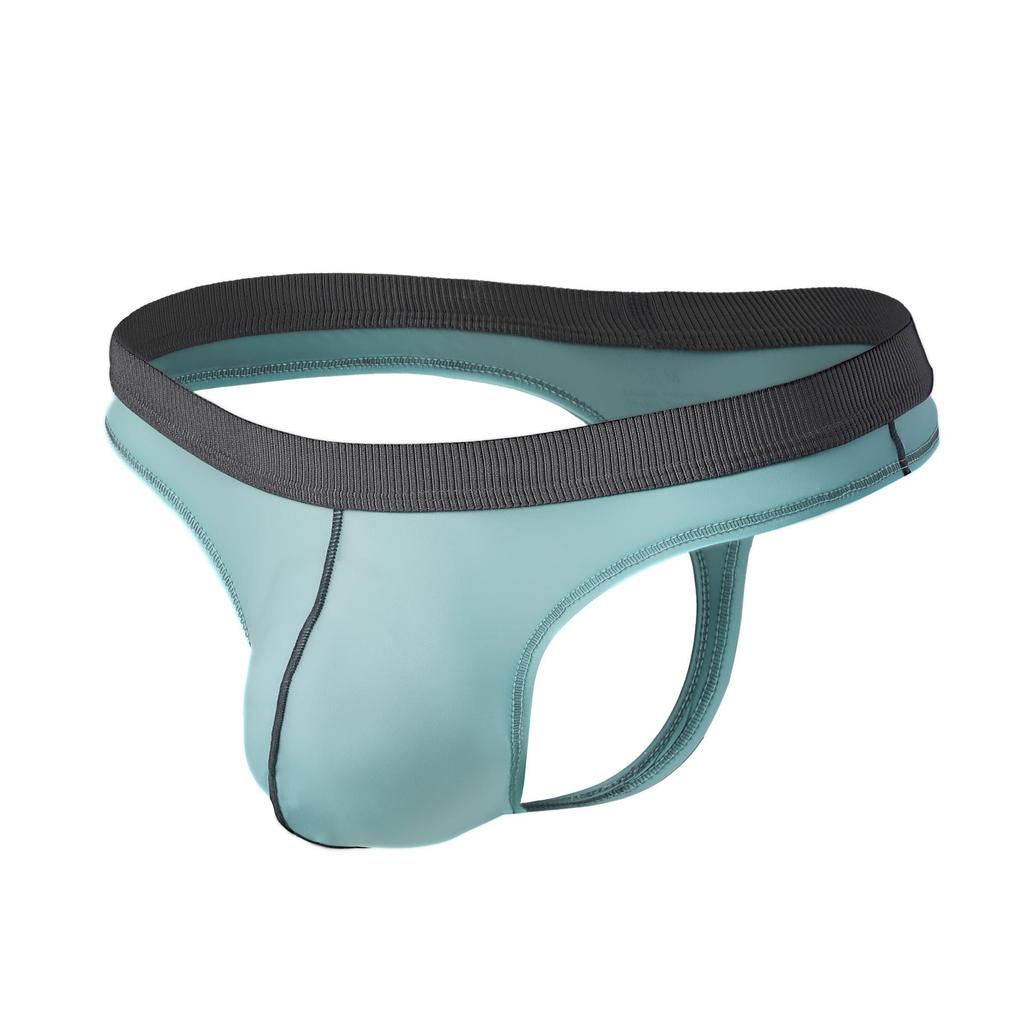 2025 Summer Ice Silk Men's Thong: Cool, Breathable, Fun Underwear