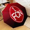 Nurnberg Football Club Automatic Folding Umbrella - 8-Rib Travel Umbrella with Auto Open/Close & Portable Gifts for holidays or birthdays