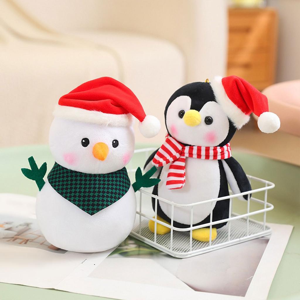 Festiwalowe Prezenty Świąteczne Pluszowy Miś Miękki Haftowany Wypchana Zabawka dla Wszystkich Wieków Dekoracja Artykuły Domowe i Biurowe