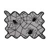 Halloween Black Lace Placemats Set of 4 with Design Decoration