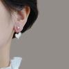 Delicate Heart Shell Studs Earrings Lightweight Comfort Wear Ear Accessories Jewelry For Professional Women