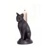 Stable Resin Crafts Halloween Bat Candlesticks Animal Shape Handmade Resin Animal Sculpture Fadeless Gothic Candle Holder Home