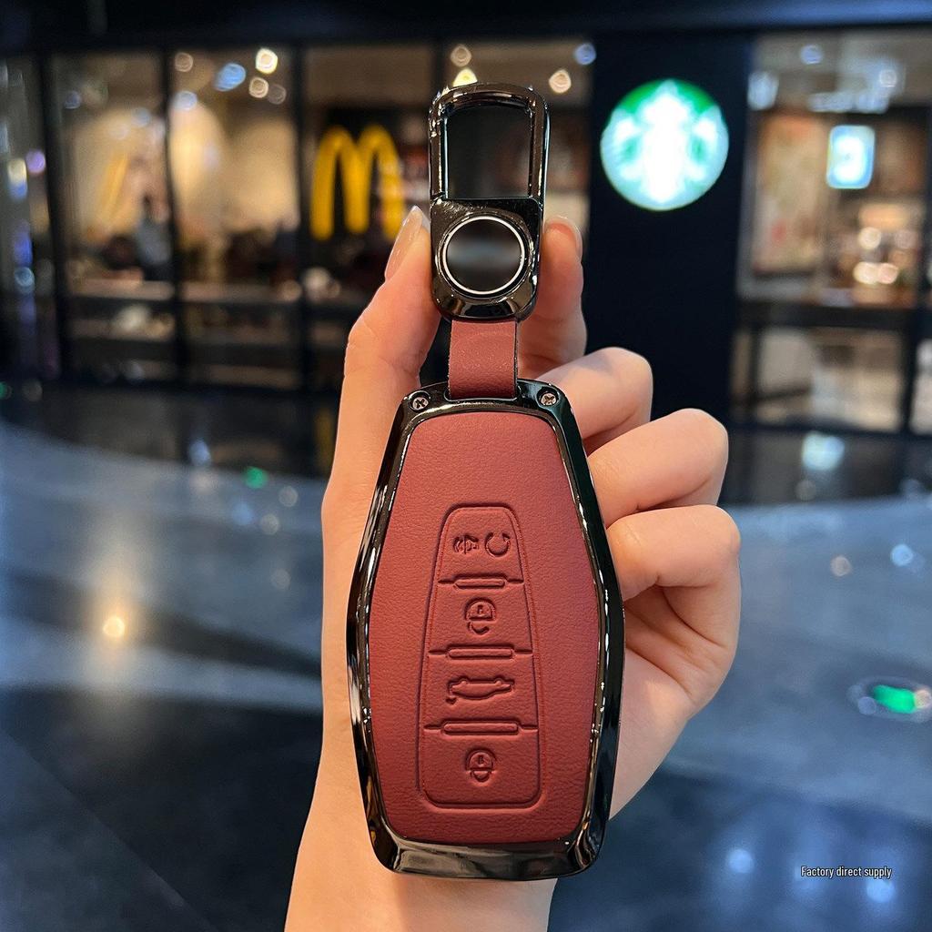 Compatible Key Case for Geely Emgrand, Xingrui, Binyue, Xingyue L, Vision, Icon, Binrui, Coolray, Boyue, Bopei, and Hui Models