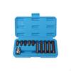 Hex Driver Socket Set, Metallic Vanadium Steel, 40piece, Repair Specialist Tool Plastic Box