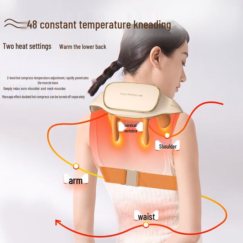 HEZHENG Kneading Neck and Shoulder Massager Shawl