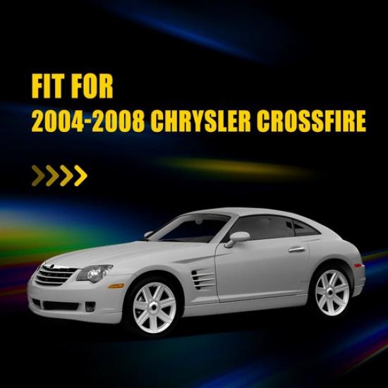 4x gelbe Seitenmarkierungsleuchten für die vordere Stoßstange für Chrysler Crossfire EOA (2004-2008)