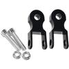 Aurenne Motorcycle Ride Height Raise Motorcycle Set of 2 Hip-Up Adapter, Kit, Suspension, Black, 48mm,
