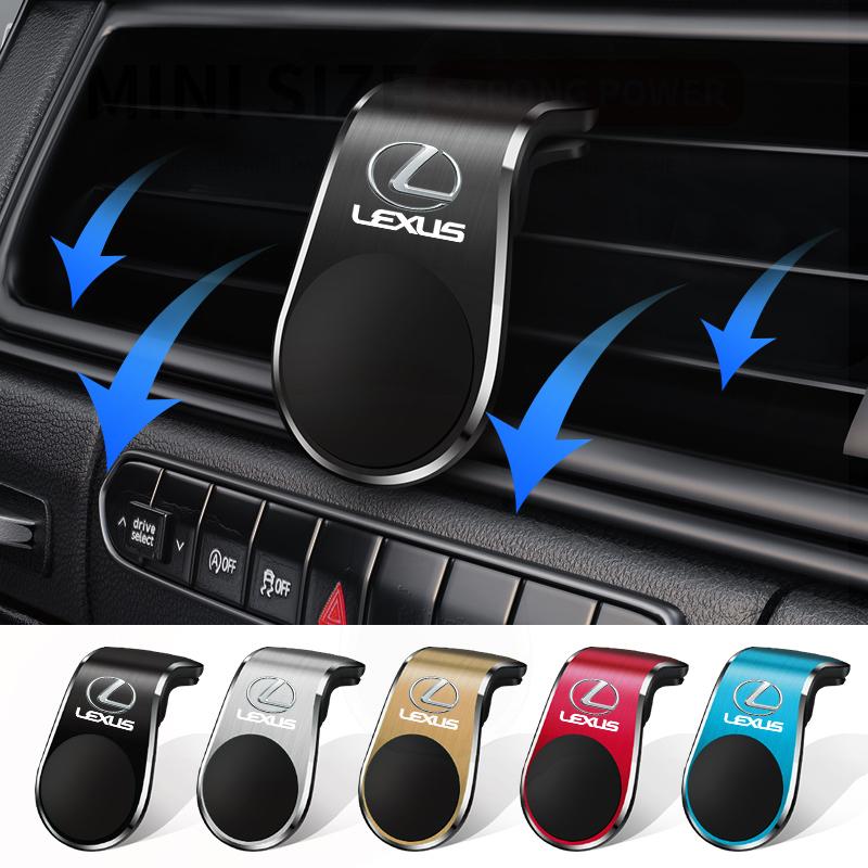 1Pcs Car Magnetic L-shaped Car Dedicated GPS Phone Holder For Lexus CT200H ES350 GX460 470 IS250 LS460 NX300 RX300 350 450H
