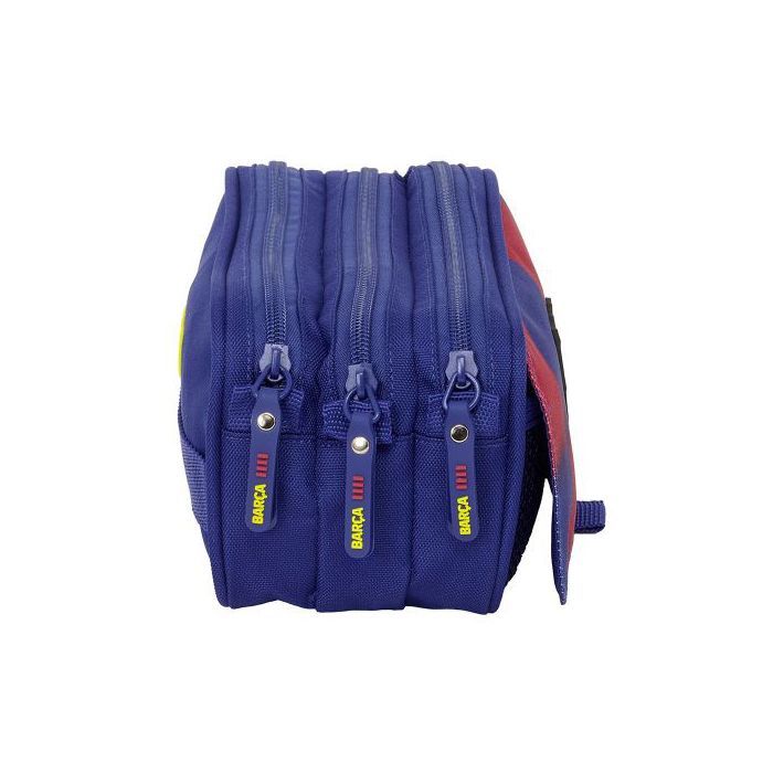 Trousse à crayons - FC BARCELONE - BIG TRIPLE PENCIL - Multicolore - Synthétique - Unisexe