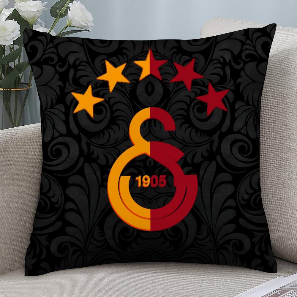 

Турция Г-ГалатасарайС С-СК Наволочка Короткий Плюш Декоративный Подарок для Дивана Дома Двусторонняя Печать Подушка 20x20in 50x50cm