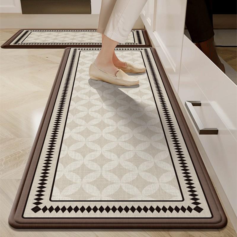 Waterproof Oil-Resistant Kitchen Mat Silicon Diatomite Non-Slip Floor Dining Bathroom Easy Clean