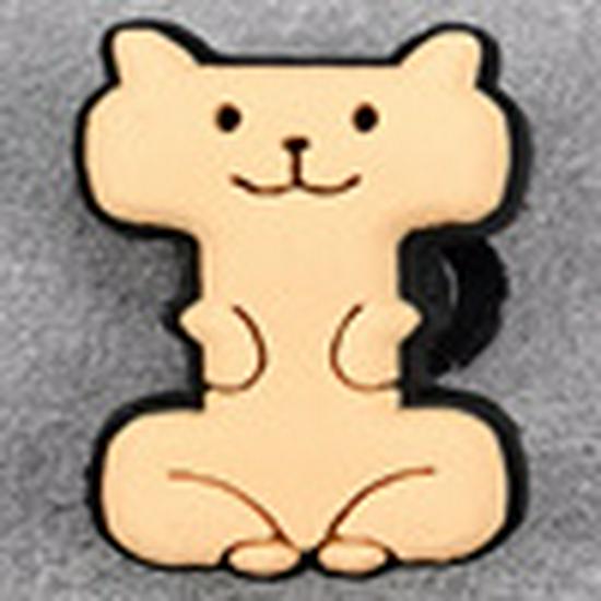 Animal Letter Shoe Charms: Creative Cartoon Detachable Buckles for Garden Clogs