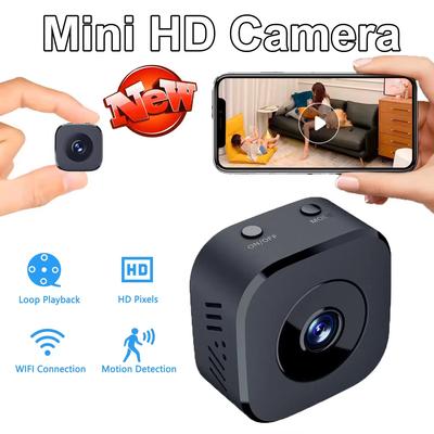 4K HD WiFi Security Camera for Home Mini Smart Indoor IP Surveillance with APP Remote Monitor Motion Detection Night Vision Cam