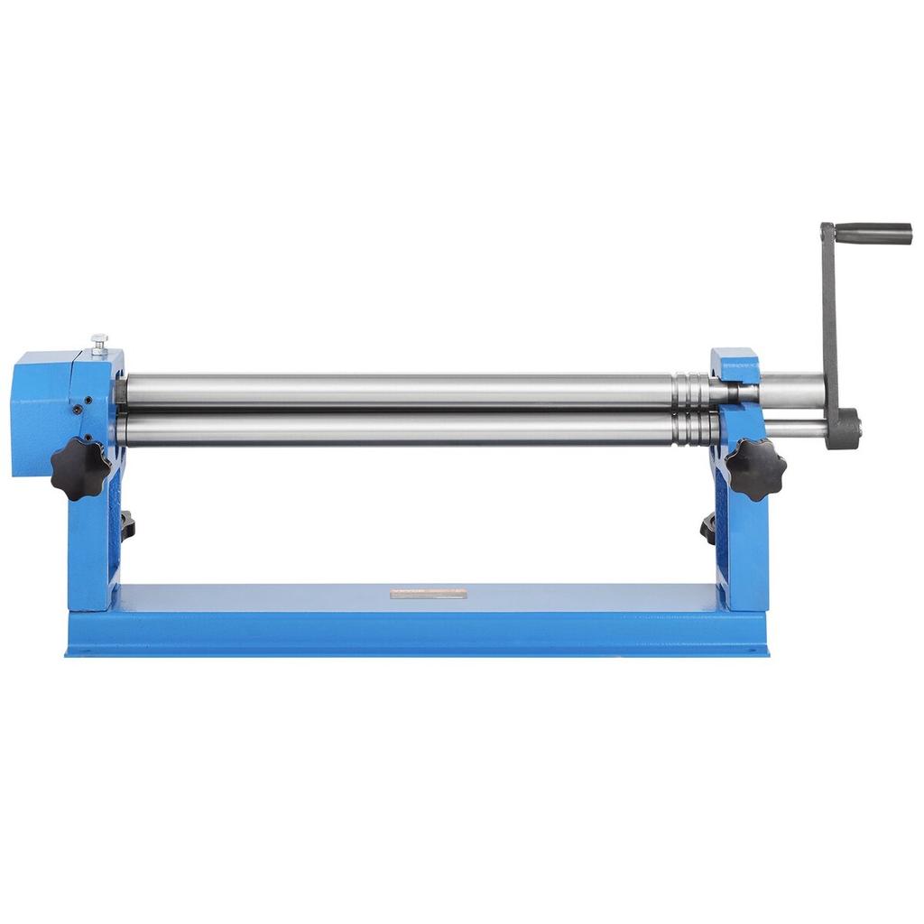 Slip Roll Machine, 610 mm Forming Width, Sheet Metal Slip Roller Rolling Bending Machine, with 2 Detachable Rollers for Low Carbon Steel Copper Sheet