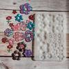 Premium Silicone Mold For Round Flower Earrings And Jewelry DIY Crafting With Easy Demolding