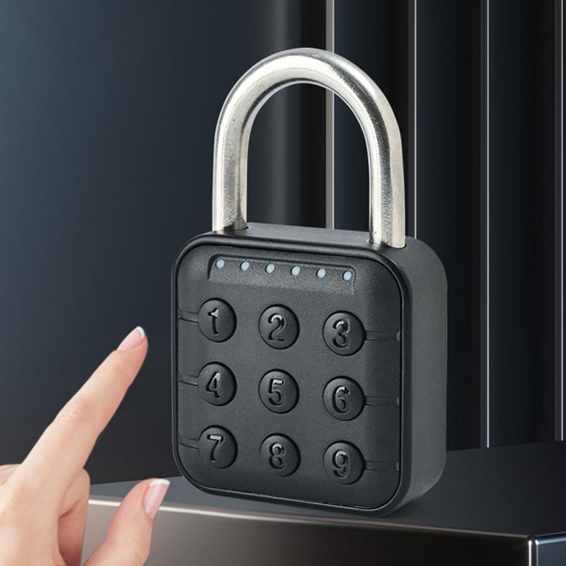 Serratura Intelligente Biometrica a Impronta Digitale Serratura Intelligente per Porta Senza Chiave Sblocco Rapido Lucchetto Antifurto Impermeabile IP67 Sicurezza Domestica da Viaggio
