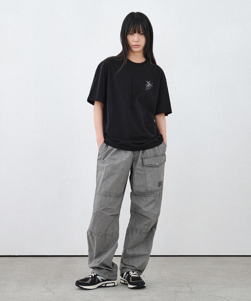 HELEMENT Stella Pigment Short Sleeve T-Shirt (Black)