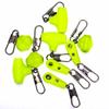 5Pcs Fishing Bobber Stopper Plastic Swivel Anti-collision Buffer Block Professional Universal Wire Protector Accessories Float Stopper Beans Fish