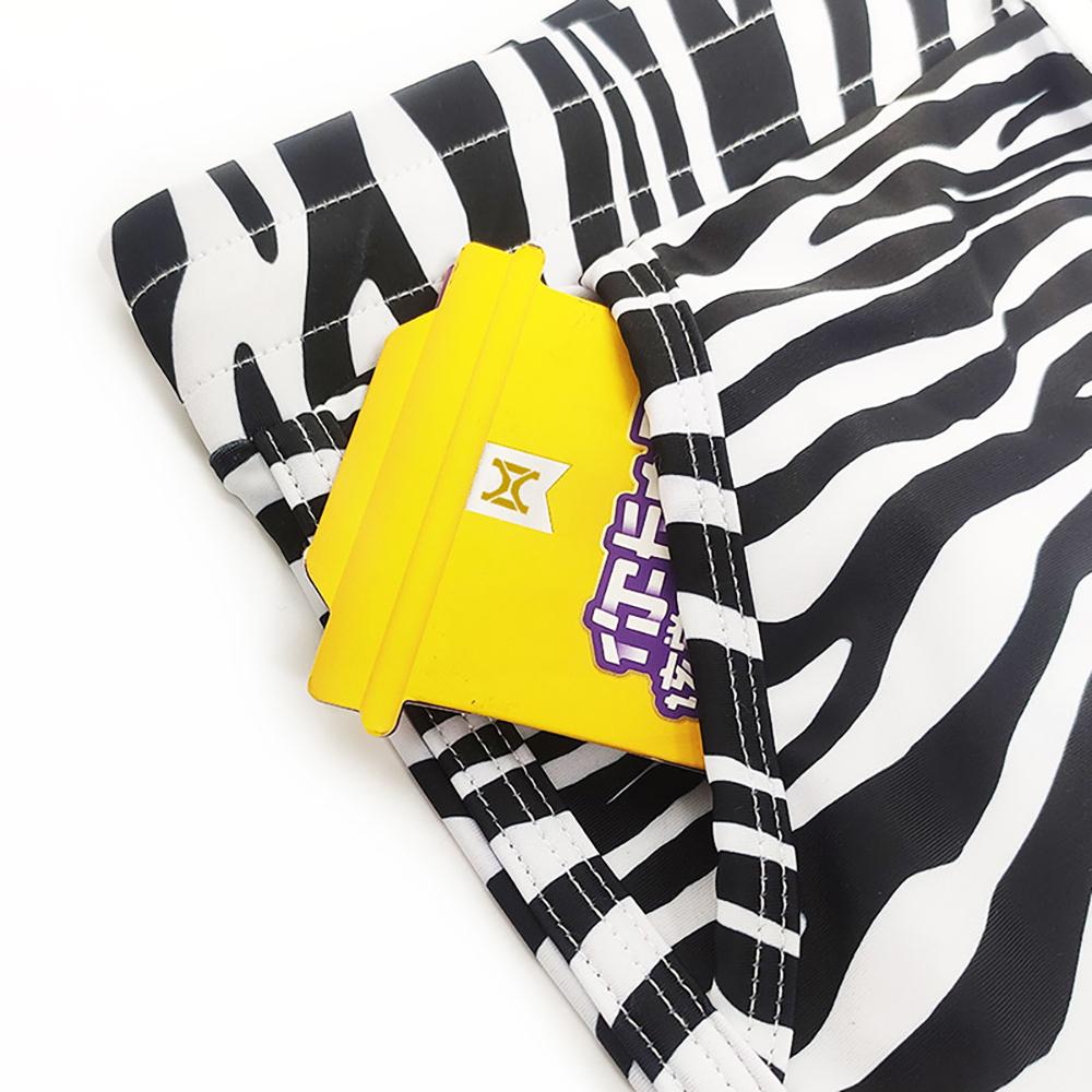 მამაკაცის საცურაო ტრუსები ჩემოდნები ზებრა-ზოლიანი მჭიდრო მორგებული სექსუალური საცურაო კოსტიუმები პლაჟის ტანსაცმელი სათრიმლავი სერფინგის სპორტული დარბაზი