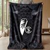 SC Freiburg FC Weiche Flanell-Fleece-Decke Leichte Gemütliche Warme Überwurfdecke für Sofa Bett Heimdekoration