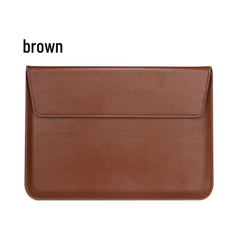 Ręczna kopertówka z PU skóry dla laptopów MacBook, Apple, Dell, Lenovo - Pro13 i więcej