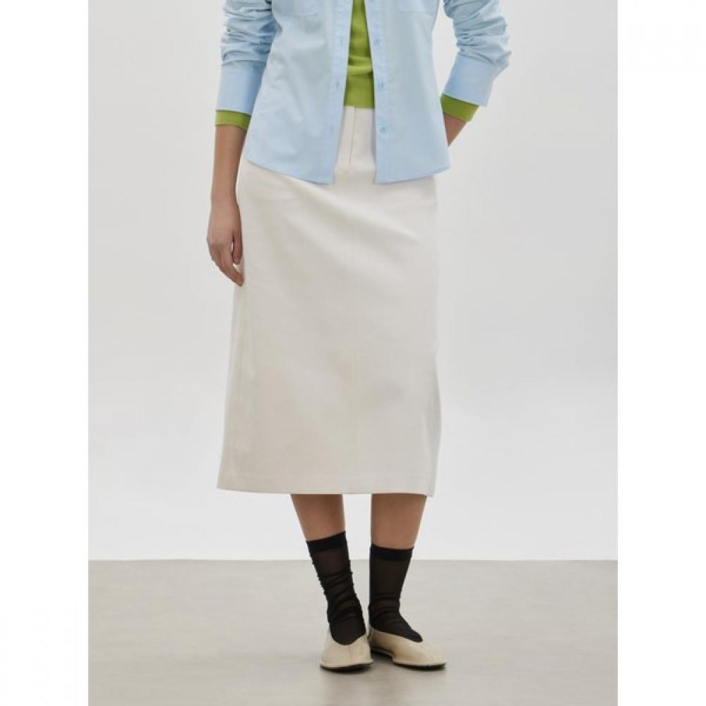 Cc Collect Belted Long H Line Skirt C261msd003