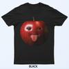 Tricou Amuzant Stupid Ai Apple Gen Z Meme Brainrot Umor Limbă Scoasă