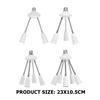 Universal E27 Lamp Base 85-285V Adjustable Tube LED Light Bulb Extension Lamp Holder 2/3/4/5Head Adapter Conversion Socket