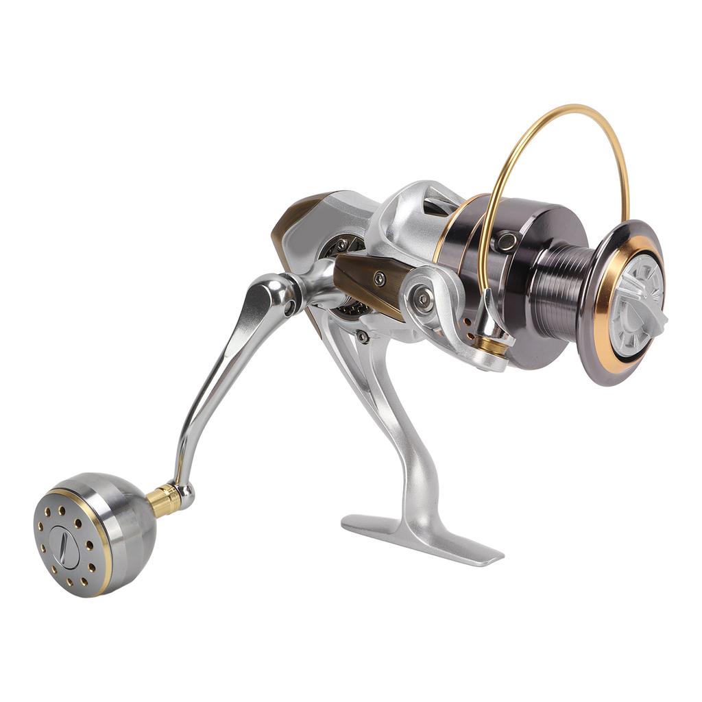 5.1:1 10+1 Kugellager Stationärrolle Wickelschutz Vollmetall Spinnrolle zum Angeln