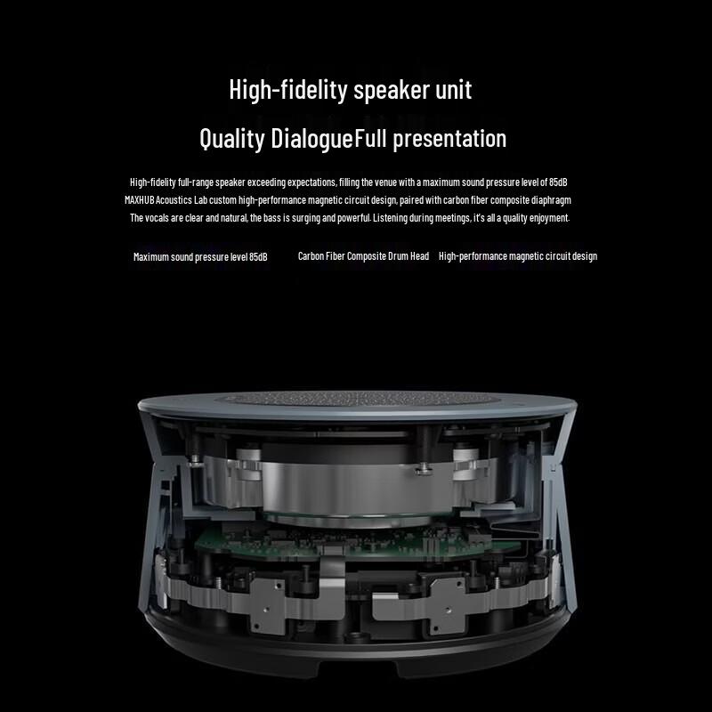 MAXHUB BM51 Wireless Omnidirectional Conference Microphone & Speaker (CN version)