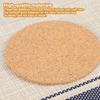 1/5/10pcs Cork Coaster Natural Round Wooden Pad Tea Coffee Mug Drinks Holder For Kitchen Mat Tableware Round Drink Coaster