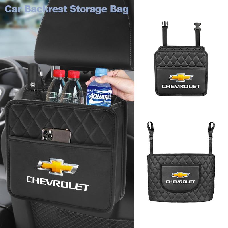 Car Seat Backrest Storage Stowing Tidying Pocket For Chevrolet Z71 Aveo Impala Lacetti Malibu Sail SS Cruze Sonic Silverado Trax