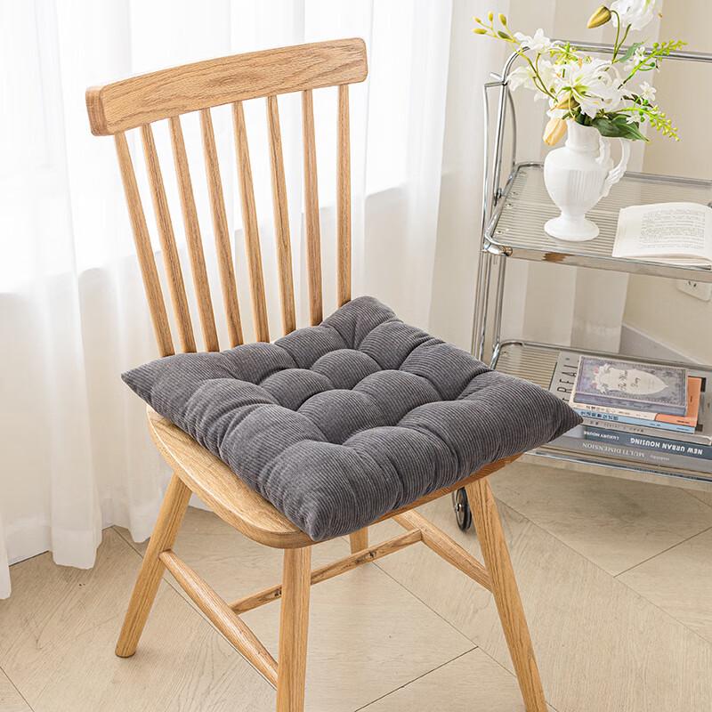 Chu Rong Winter Thickened Corduroy Seat Cushion
