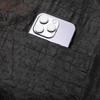 Men's 100% Mulberry Silk Xiangyun Yarn Short-Sleeved Tang Suit Shirt